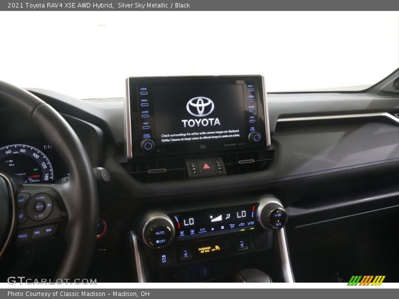 Controls of 2021 RAV4 XSE AWD Hybrid
