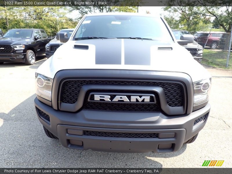 Bright White / Black 2022 Ram 1500 Classic Quad Cab 4x4