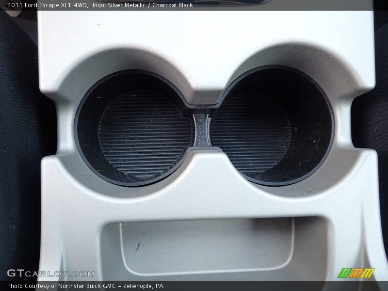 Ingot Silver Metallic / Charcoal Black 2011 Ford Escape XLT 4WD