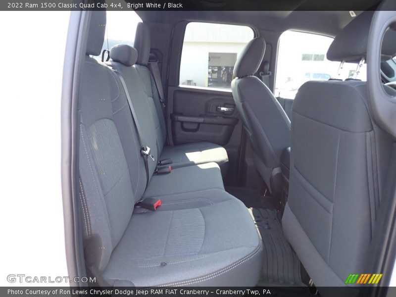 Bright White / Black 2022 Ram 1500 Classic Quad Cab 4x4