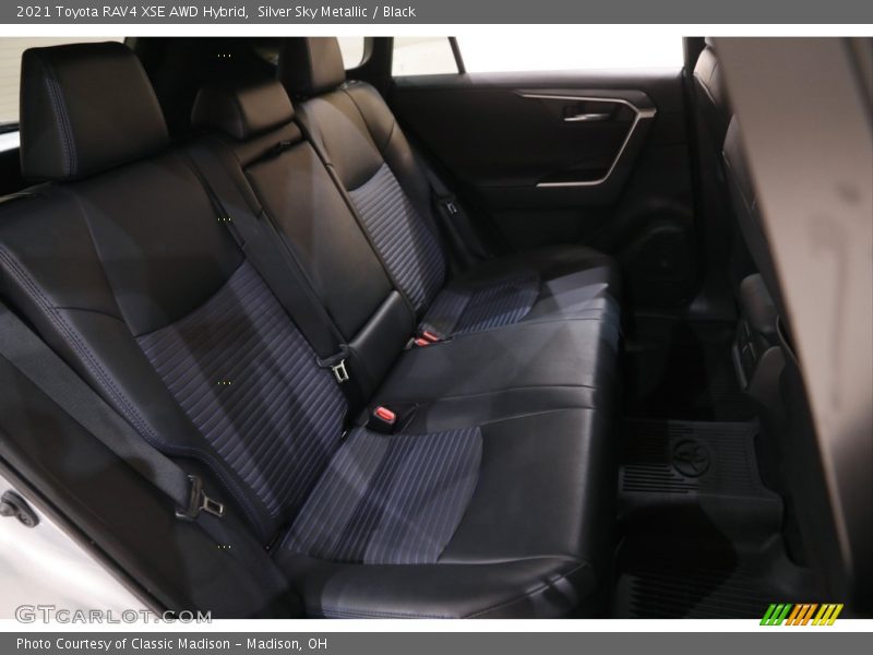 Rear Seat of 2021 RAV4 XSE AWD Hybrid