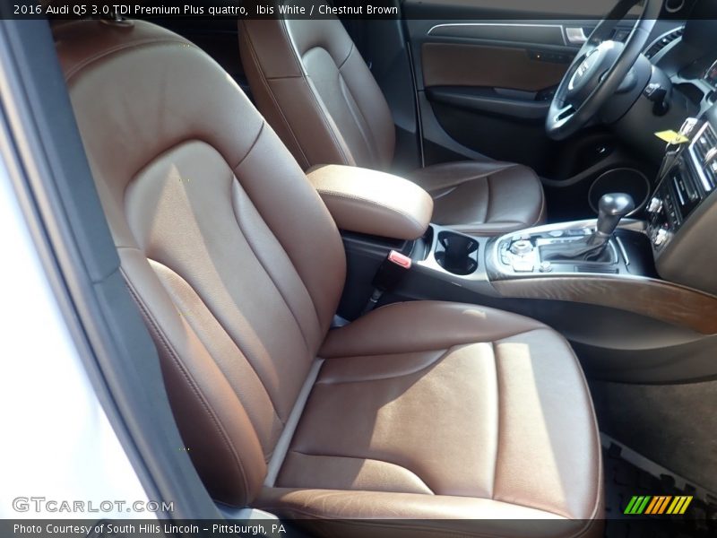 Front Seat of 2016 Q5 3.0 TDI Premium Plus quattro