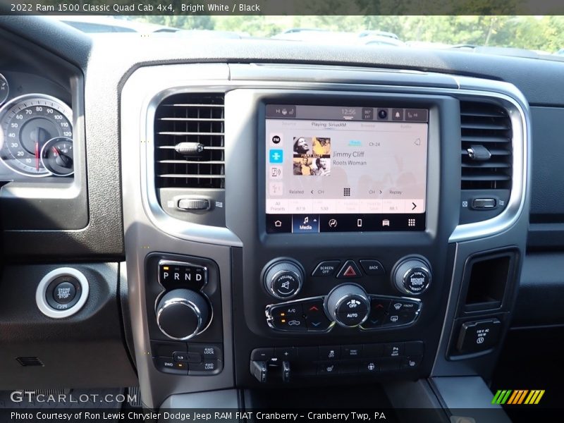 Bright White / Black 2022 Ram 1500 Classic Quad Cab 4x4