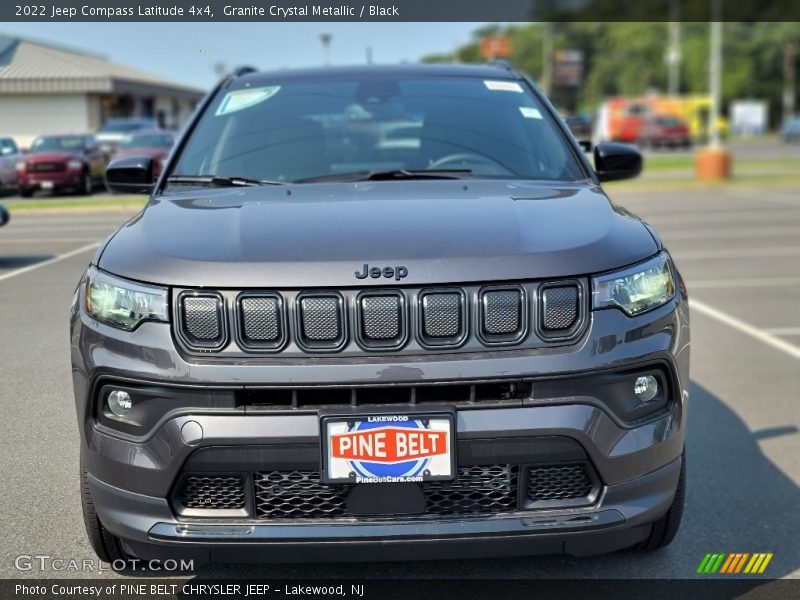 Granite Crystal Metallic / Black 2022 Jeep Compass Latitude 4x4