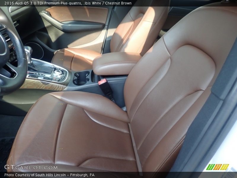 Ibis White / Chestnut Brown 2016 Audi Q5 3.0 TDI Premium Plus quattro