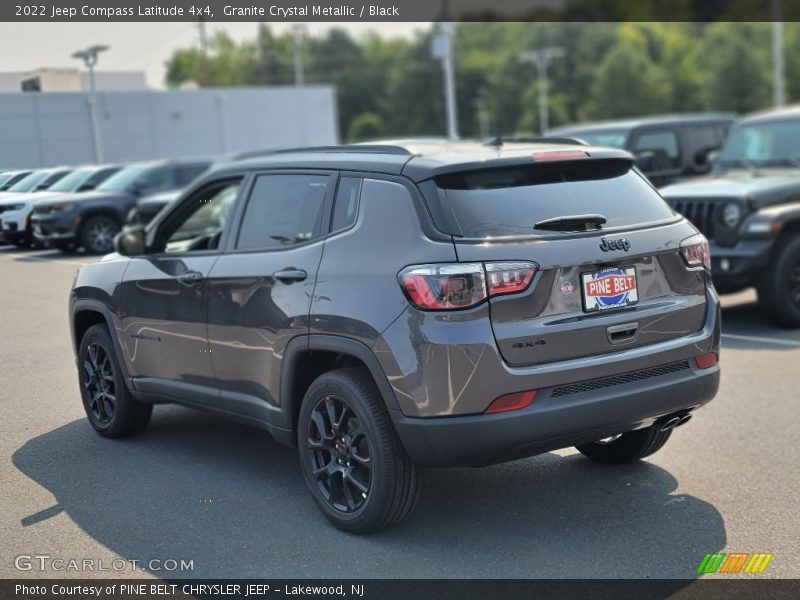 Granite Crystal Metallic / Black 2022 Jeep Compass Latitude 4x4