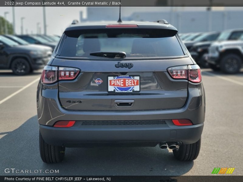 Granite Crystal Metallic / Black 2022 Jeep Compass Latitude 4x4