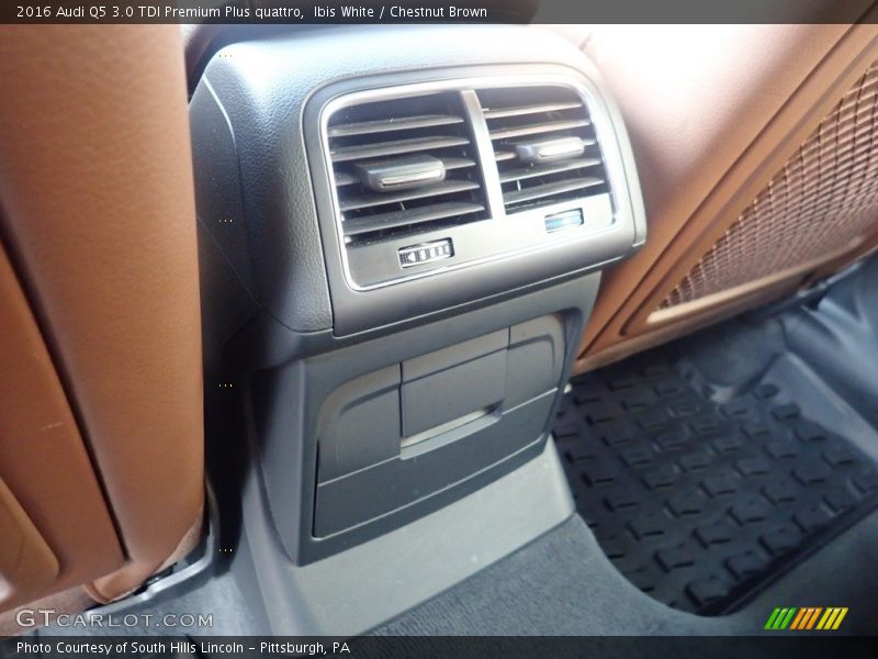 Ibis White / Chestnut Brown 2016 Audi Q5 3.0 TDI Premium Plus quattro