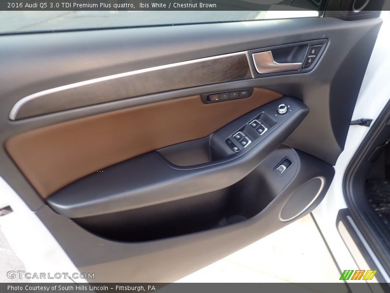 Ibis White / Chestnut Brown 2016 Audi Q5 3.0 TDI Premium Plus quattro