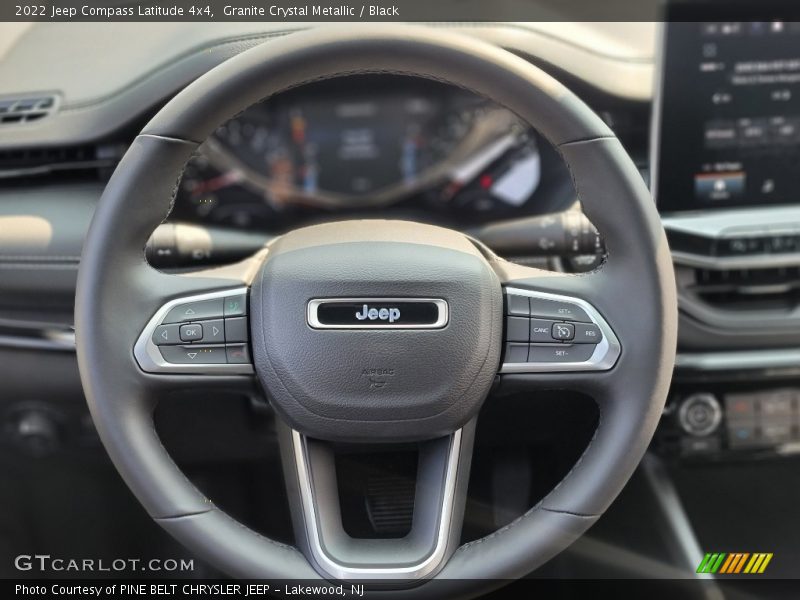 Granite Crystal Metallic / Black 2022 Jeep Compass Latitude 4x4
