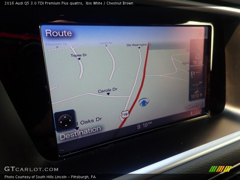 Ibis White / Chestnut Brown 2016 Audi Q5 3.0 TDI Premium Plus quattro