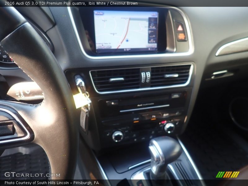 Ibis White / Chestnut Brown 2016 Audi Q5 3.0 TDI Premium Plus quattro