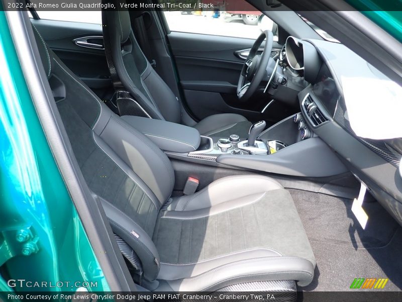 Front Seat of 2022 Giulia Quadrifoglio