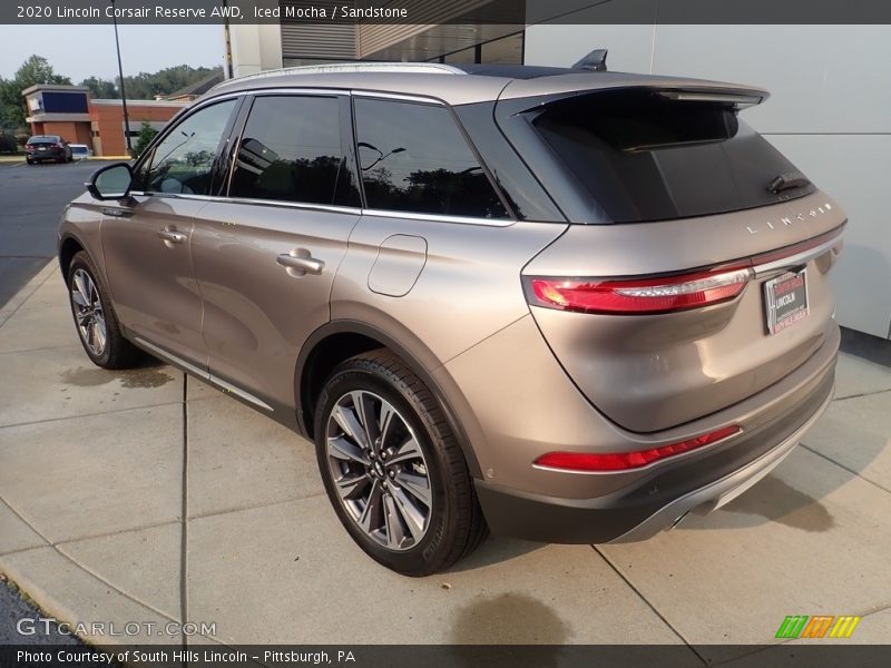 Iced Mocha / Sandstone 2020 Lincoln Corsair Reserve AWD