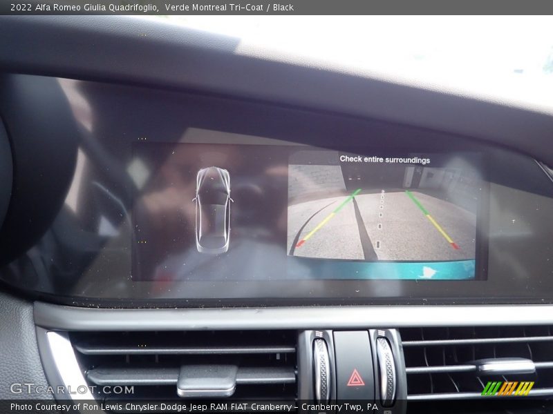 Verde Montreal Tri-Coat / Black 2022 Alfa Romeo Giulia Quadrifoglio