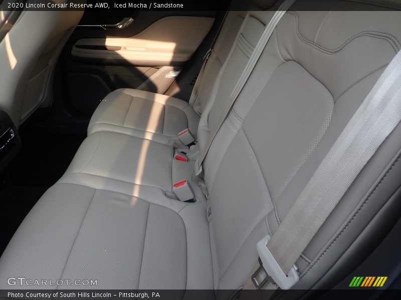 Rear Seat of 2020 Corsair Reserve AWD