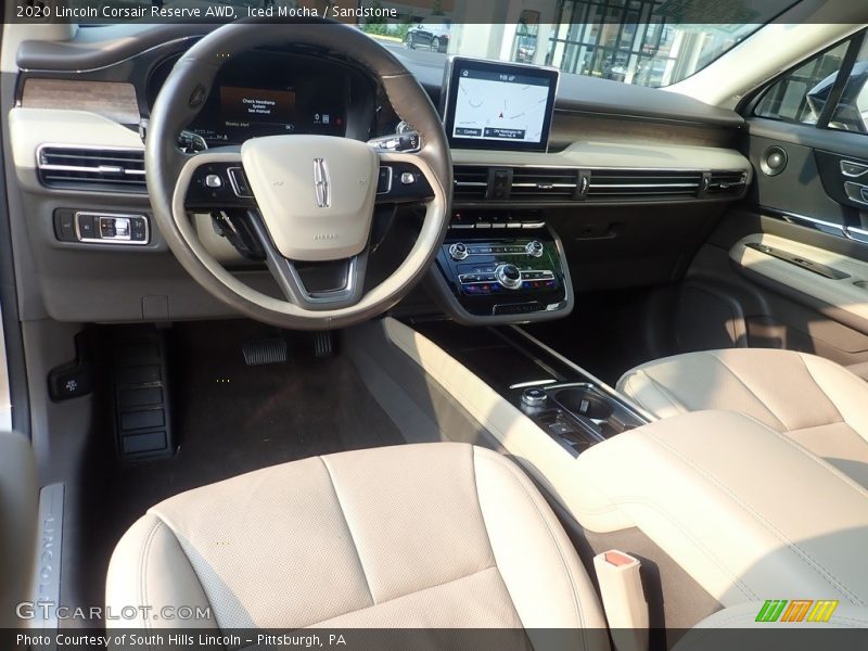  2020 Corsair Reserve AWD Sandstone Interior