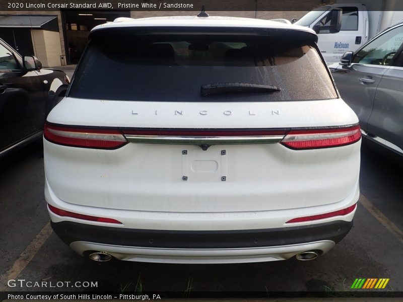 Pristine White / Sandstone 2020 Lincoln Corsair Standard AWD