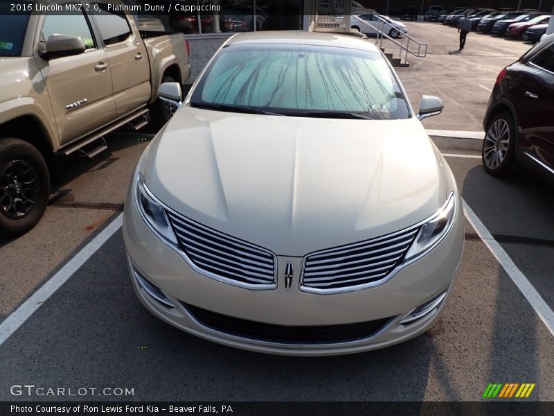 Platinum Dune / Cappuccino 2016 Lincoln MKZ 2.0