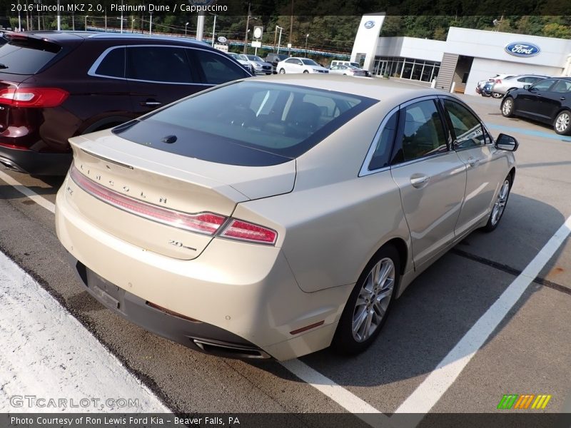  2016 MKZ 2.0 Platinum Dune