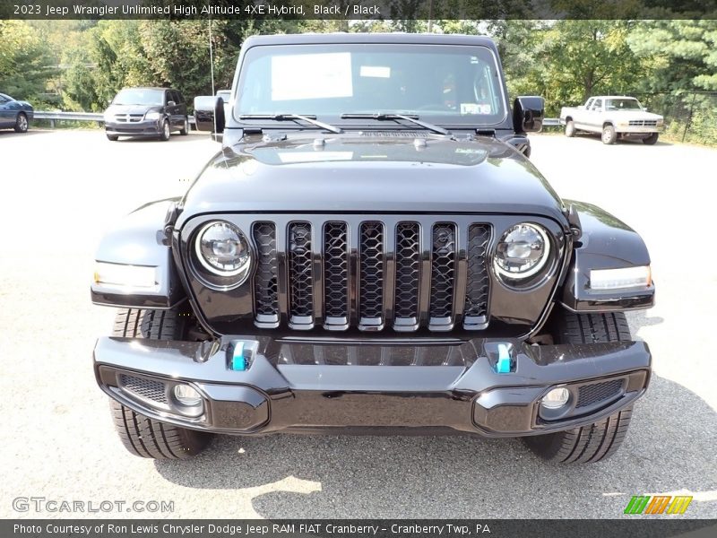  2023 Wrangler Unlimited High Altitude 4XE Hybrid Black