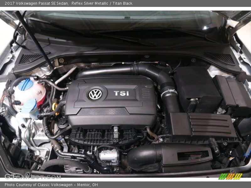 2017 Passat SE Sedan Engine - 1.8 Liter TSI Turbocharged DOHC 16-Valve VVT 4 Cylinder