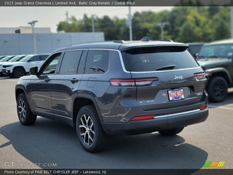 Baltic Gray Metallic / Global Black 2023 Jeep Grand Cherokee L Limited 4x4
