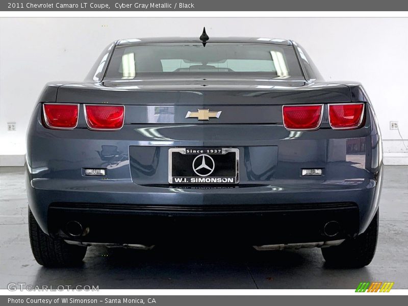Cyber Gray Metallic / Black 2011 Chevrolet Camaro LT Coupe