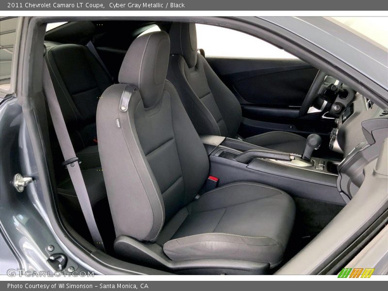 Cyber Gray Metallic / Black 2011 Chevrolet Camaro LT Coupe