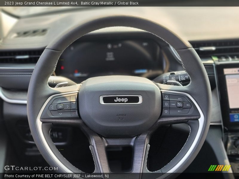 Baltic Gray Metallic / Global Black 2023 Jeep Grand Cherokee L Limited 4x4