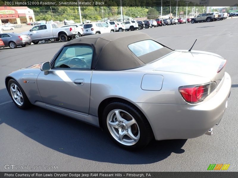 Silverstone Metallic / Black 2001 Honda S2000 Roadster