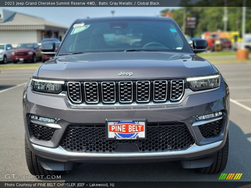 Baltic Gray Metallic / Global Black 2023 Jeep Grand Cherokee Summit Reserve 4WD