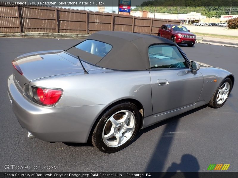 Silverstone Metallic / Black 2001 Honda S2000 Roadster