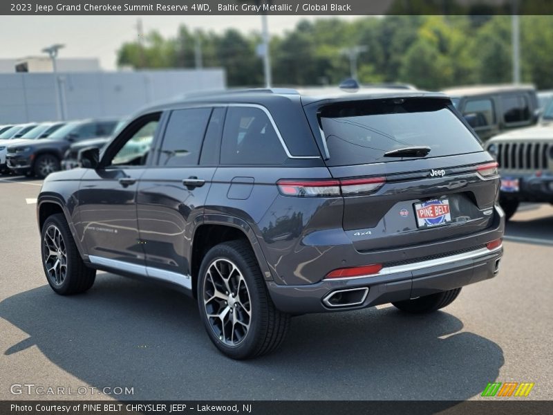 Baltic Gray Metallic / Global Black 2023 Jeep Grand Cherokee Summit Reserve 4WD