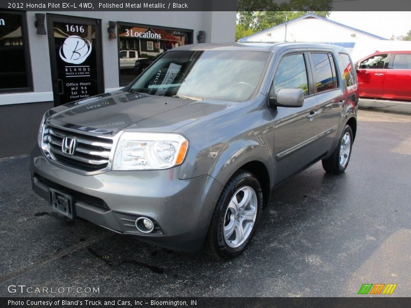 Polished Metal Metallic / Black 2012 Honda Pilot EX-L 4WD