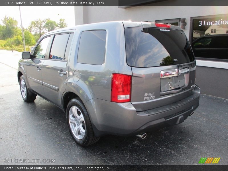 Polished Metal Metallic / Black 2012 Honda Pilot EX-L 4WD