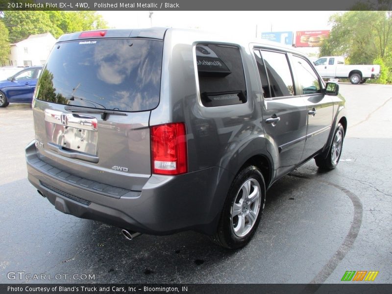 Polished Metal Metallic / Black 2012 Honda Pilot EX-L 4WD
