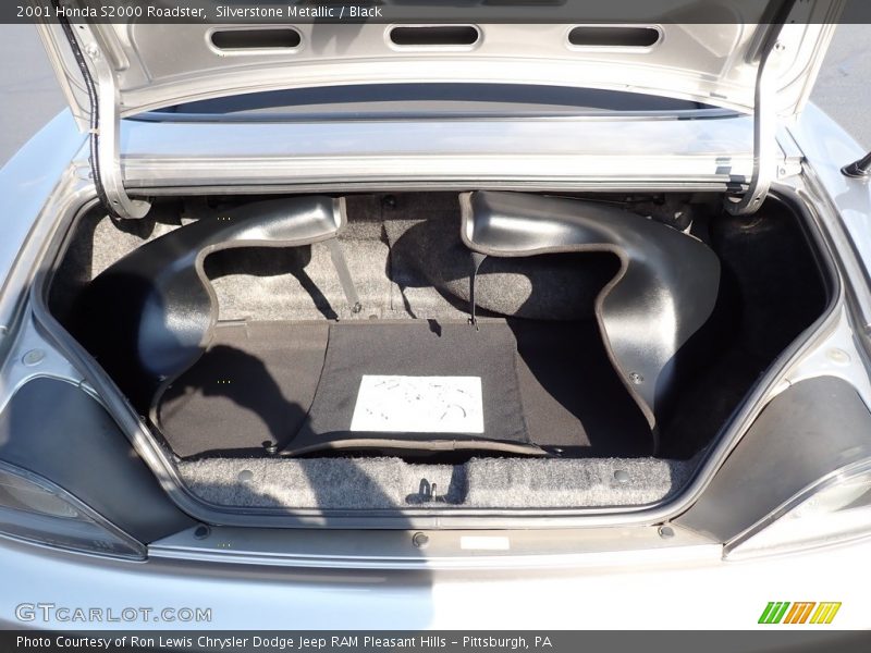 Silverstone Metallic / Black 2001 Honda S2000 Roadster