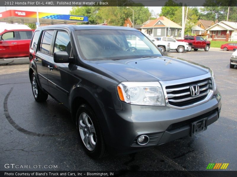 Polished Metal Metallic / Black 2012 Honda Pilot EX-L 4WD