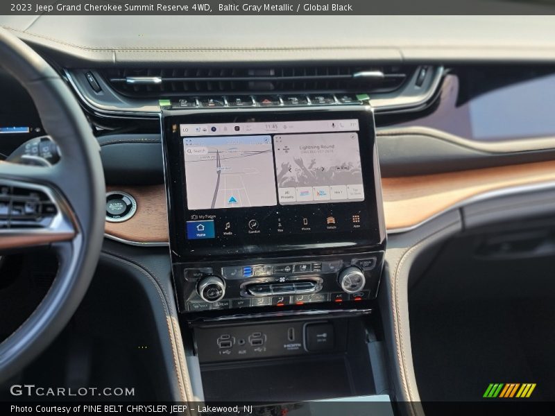 Controls of 2023 Grand Cherokee Summit Reserve 4WD