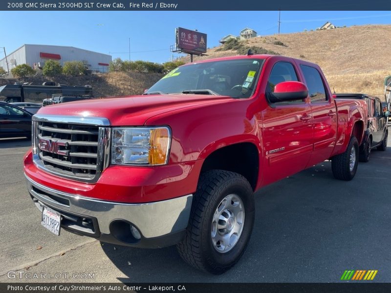  2008 Sierra 2500HD SLT Crew Cab Fire Red