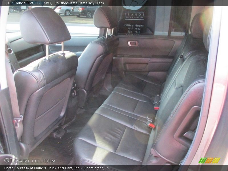 Polished Metal Metallic / Black 2012 Honda Pilot EX-L 4WD