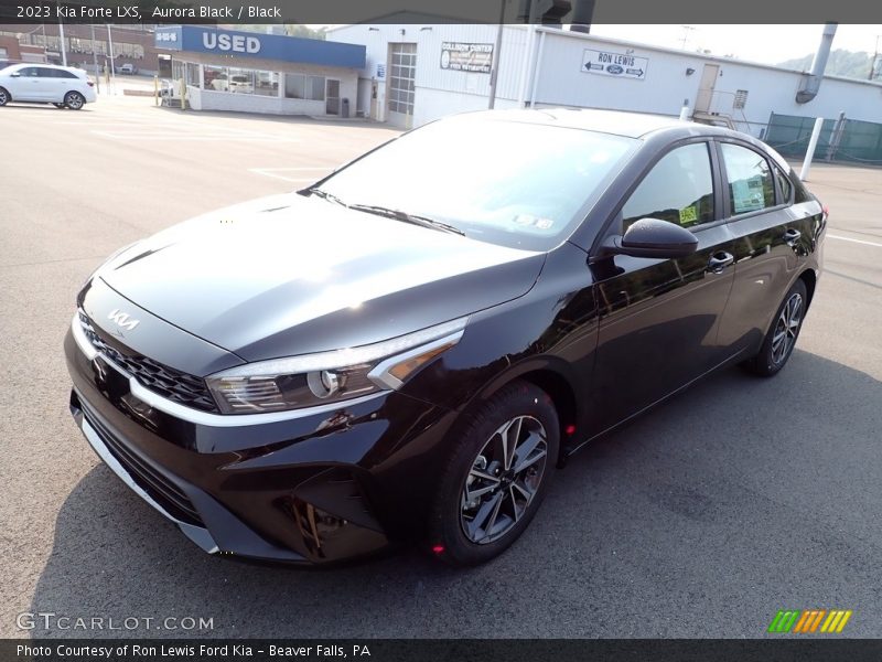 Aurora Black / Black 2023 Kia Forte LXS