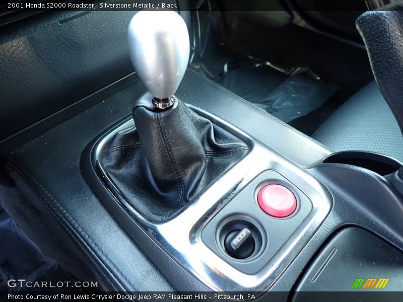 Silverstone Metallic / Black 2001 Honda S2000 Roadster