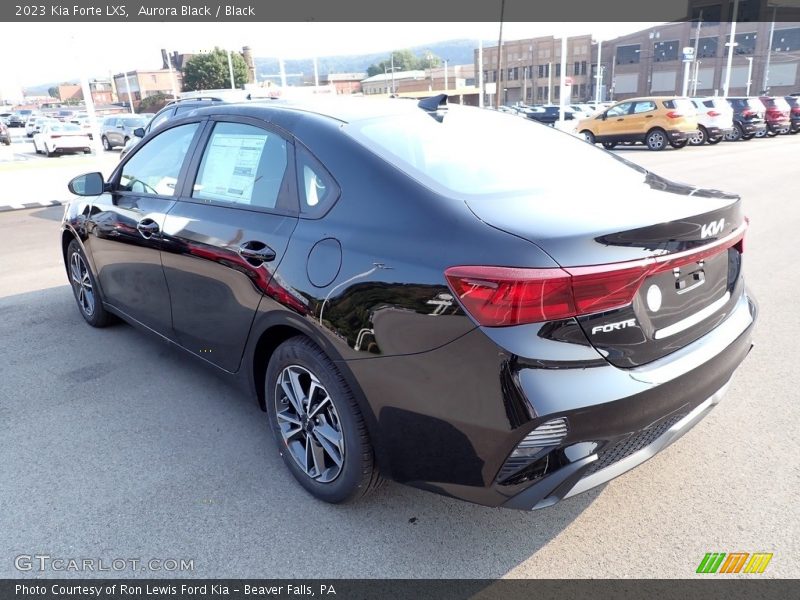 Aurora Black / Black 2023 Kia Forte LXS