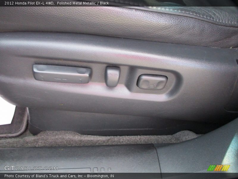 Polished Metal Metallic / Black 2012 Honda Pilot EX-L 4WD
