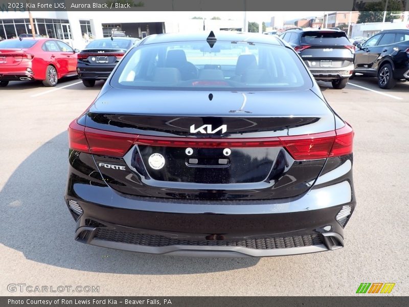 Aurora Black / Black 2023 Kia Forte LXS