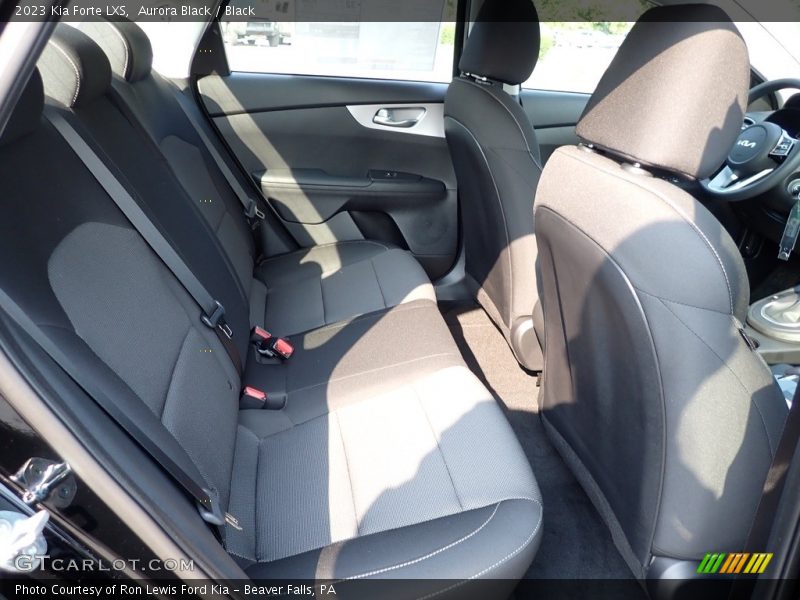 Aurora Black / Black 2023 Kia Forte LXS