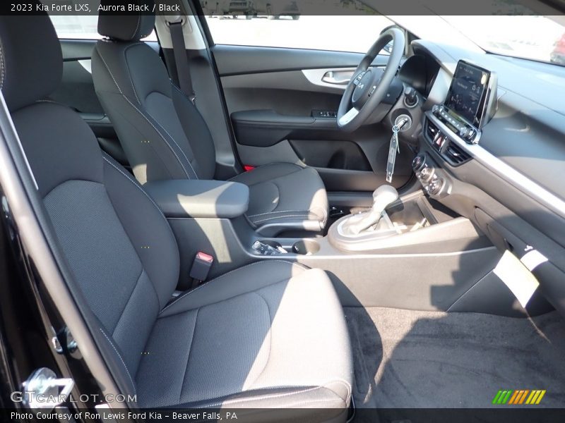 Aurora Black / Black 2023 Kia Forte LXS
