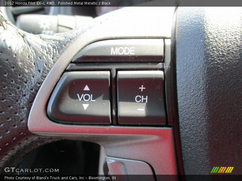 Polished Metal Metallic / Black 2012 Honda Pilot EX-L 4WD